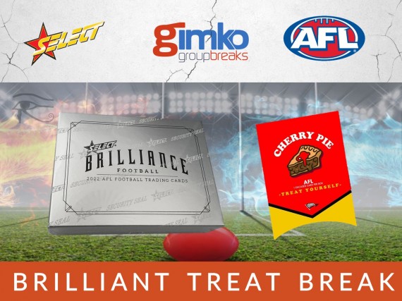 #2014 AFL FOOTBALL 2022 BRILLIANT TREAT BREAK - SPOT 16