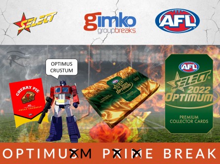 #2049 AFL FOOTBALL OPTIMUS CRUSTUM PYT BREAK