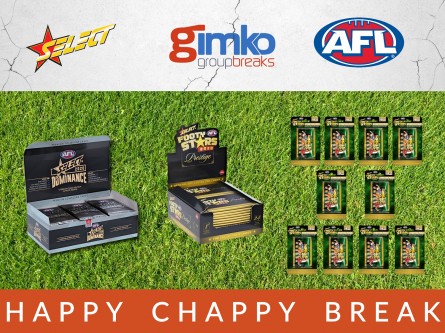 #1420 AFL FOOTBALL HAPPY CHAPPY BREAK