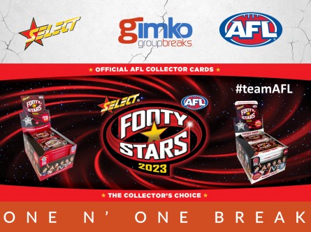 #2135 AFL FOOTBALL 2023 FOOTY STARS ONE N' ONE PYT BREAK