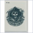Sons of Anarchy Temporary Tattoo TT-04