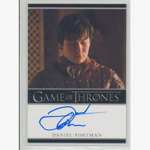 Game of Thrones Season 3 Authentic Autograph Podrick Payne
