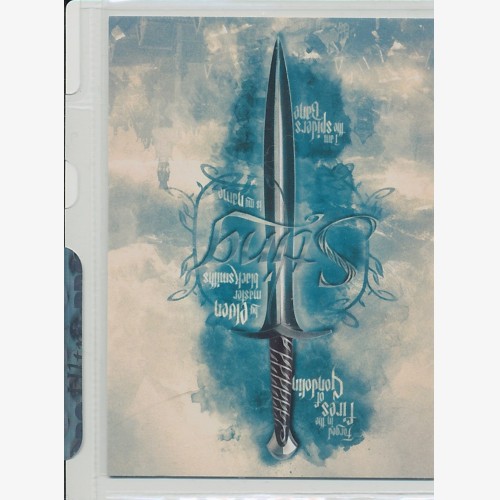 The Hobbit The Battle of the Five Armies Weapons Card W1