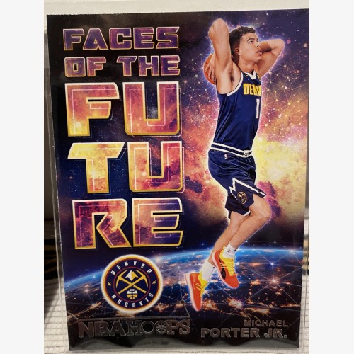 2018-19 Hoops Faces of the Future #14 Michael Porter Jr.