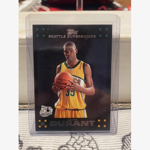 2007-08 Topps #112 Kevin Durant RC