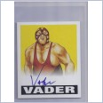 2012 LEAF WRESTLING ORIGINALS On Card Autograph Card  VAD - VADER Yellow 87/99