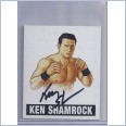 2012 LEAF WRESTLING ORIGINALS On Card Autograph Card  KS1 - KEN SHAMROCK