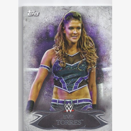 2015 TOPPS WWE UNDISPUTED Base Card 61 EVE TORRES DIVA