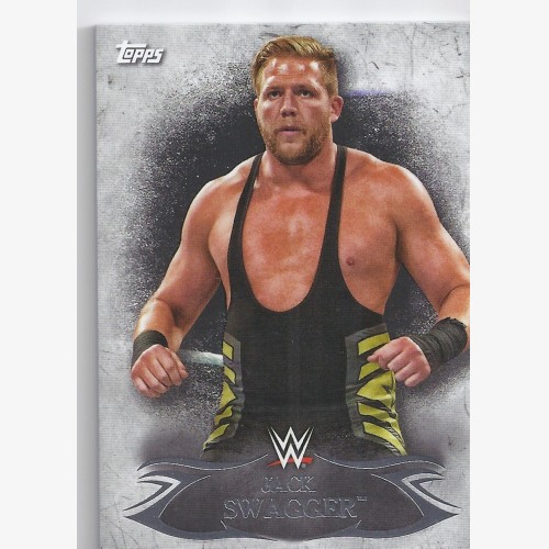 2015 TOPPS WWE UNDISPUTED Base Card 67 JACK SWAGGER