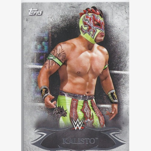 2015 TOPPS WWE UNDISPUTED Base Card 97 KALISTO Rey Mysterio Jr