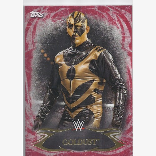 2015 TOPPS WWE UNDISPUTED Red Parallel Card 99 GOLDUST