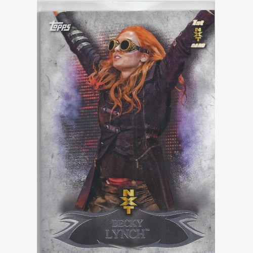 2015 TOPPS WWE UNDISPUTED NXT Prospects Card NXT-14 BECKY LYNCH