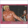2015 TOPPS WWE UNDISPUTED Famous Finishers RED PARALLEL Card FF-6 RIC FLAIR FIGURE FOUR LEGLOCK