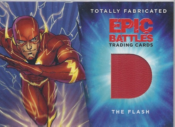 DC EPIC BATTLES TOTALLY FABRICATED CARD WARDROBE THE FLASH TF-06