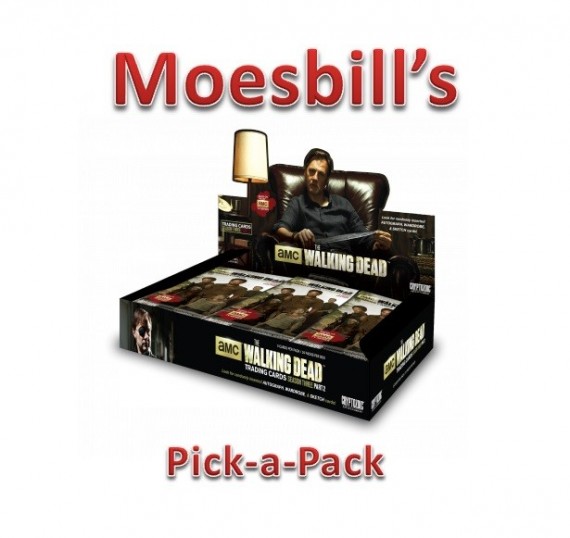 Moesbill Break #52 - The Walking Dead the TV Series Season 3 Part 2 Pick-a-Pack Break - Spot 1