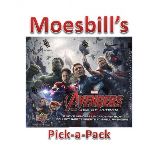 Moesbill Break #51 - AVENGERS: AGE OF ULTRON Pick-a-Pack Break - Spot 3