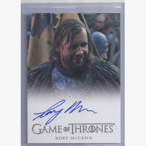 Game of Thrones Season One Autograph Card Full Bleed Rory McCann as THE HOUND