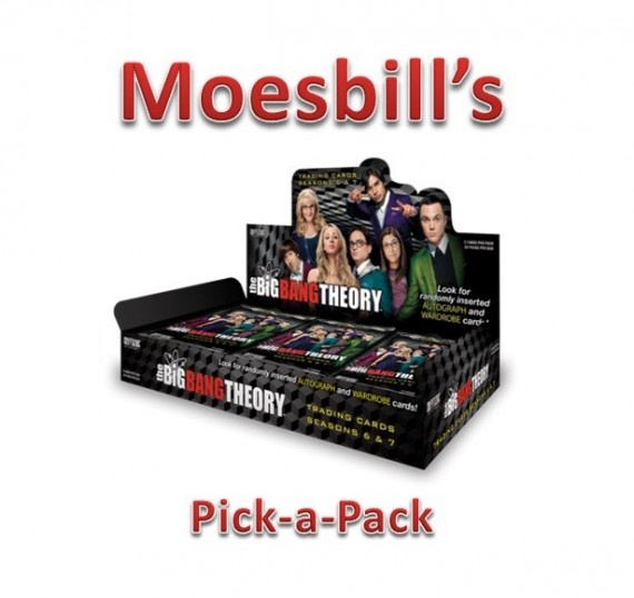 Moesbill Break #137 - Big Bang Theory Season 6 & 7 Pack Stack Break - Spot 9