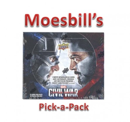 Moesbill Break #103 - Captain America: Civil War Pick-a-Pack Break