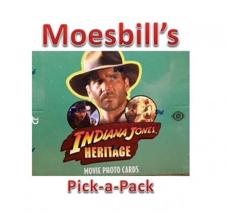 Moesbill Break #58 - INDIANA JONES HERITAGE Pick-a-Pack Break