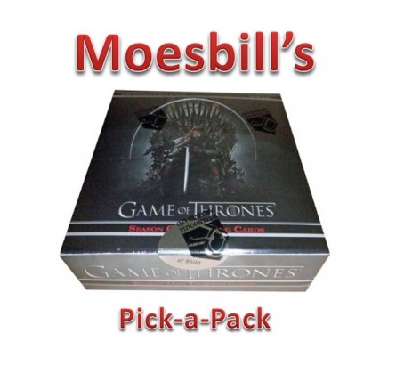 Moesbill Break #82 - Game of Thrones Season 1 Pick-a-Pack Break