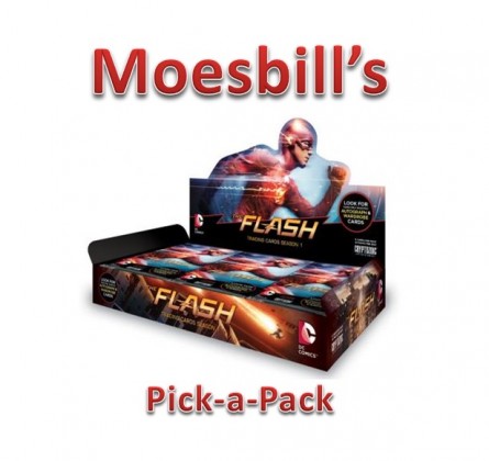 Moesbill Break #124 - The Flash Season 1 Pack Stack Break