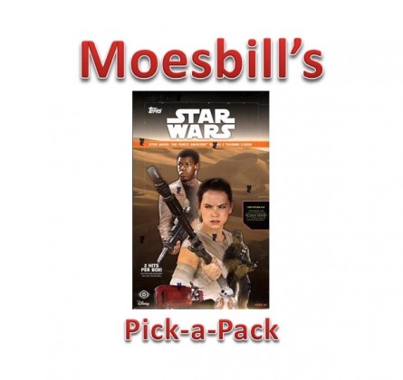 Moesbill Break #98 - The Force Awakens Series 2 Hobby Box Pick-a-Pack Break