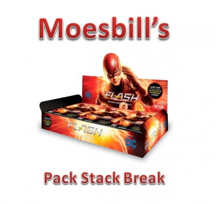 Moesbill Break #142 - The Flash Season 2 Pack Stack Break
