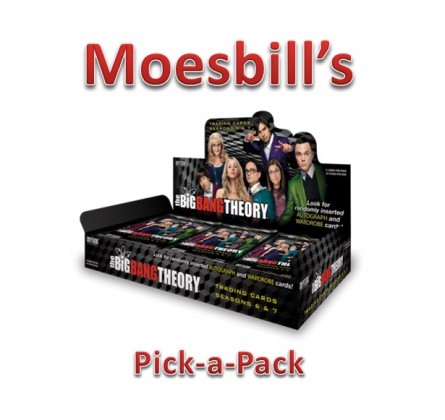Moesbill Break #125 - The Big Bang Theory Season 6 & 7 Pack Stack Break