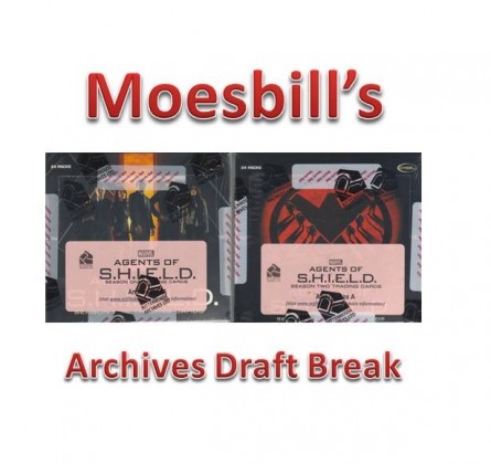 Moesbill Break #135 - Agents of Shield Season 1 & 2 Archives Box Draft Break