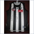 2010 SCOTT PENDLEBURY HAND SIGNED RARE PREMIERS COLLINGWOOD JUMPER NORM SMITH