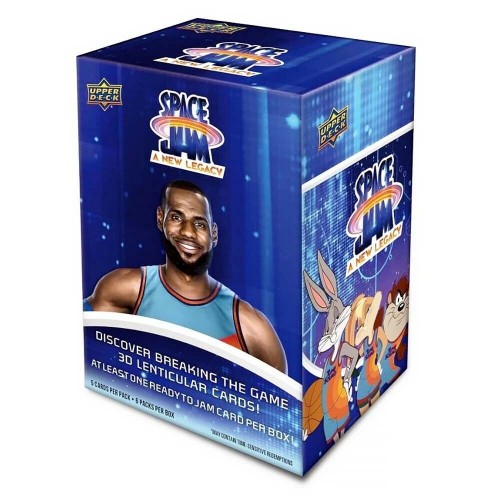2021 UPPER DECK SPACE JAM 2: A NEW LEGACY BASKETBALL BLASTER BOX IN STOCK NOW