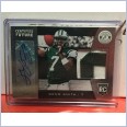2013 NFL TOTALLY CERTIFIED GENO SMITH RC 2 COLOR PATCH AUTOGRAPH - NY JETS #43/49