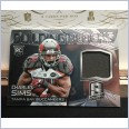 2014 NFL PANINI SPECTRA BUILDING BLOCKS JERSEY CARD CHARLES SIMS #099/199
