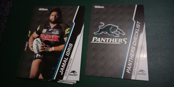 2015 NRL TRADERS COMMON TEAM SET - 10 CARDS IN TOTAL - PENRITH PANTHERS