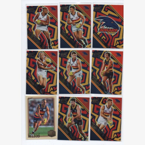 2018 AFL SELECT LEGACY  ADELAIDE CROWS 14 CARD LOT