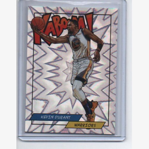2018 PANINI REWARDS EXCLUSIVE SILVER KABOOM NBA K-KD KEVIN DURANT GOLDEN STATE WARRIORS