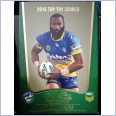 2015 NRL ESP THE ULTIMATE COLLECTION TRADING CARD - UC8/10 SEMI RADRADRA TOP TRY SCORER