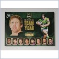 2009 NRL SELECT CLASSIC TEAM OF THE YEAR CARD #TY6 ALAN TONGUE CANBERRA RAIDERS