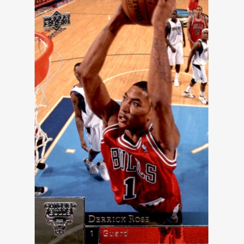 2009-10 NBA BASKETBALL UPPER DECK #21 DERRICK ROSE