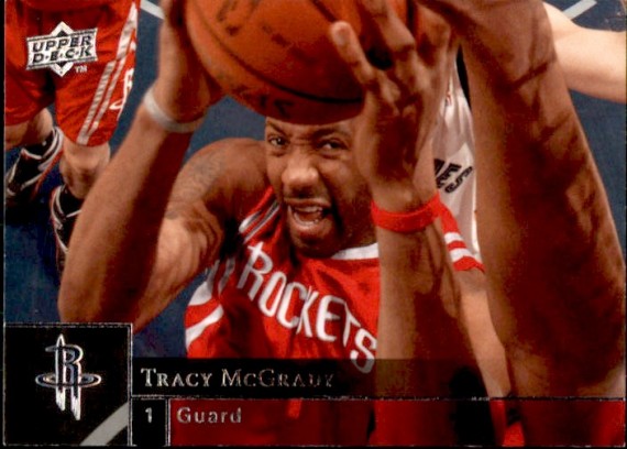 2009-10 NBA BASKETBALL UPPER DECK #61 TRACY MCGRADY