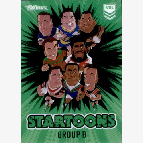 2021 NRL RUGBY LEAGUE TLA TRADERS STARTOONS #ST14 GROUP B