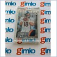 2013 NFL PANINI TOTALLY CERTIFIED FOOTBALL STITCHES IN TIME 3 COLOR PATCH PEYTON MANNING - DENVER BRONCOS #1/1 ONE OF ONE