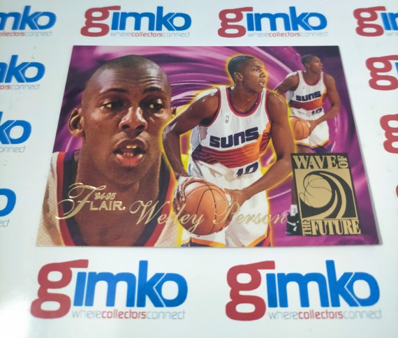 1994-95 NBA FLAIR BASKETBALL WAVE OF THE FUTURE #9 OF 10 WESLEY PERSON - PHOENIX SUNS