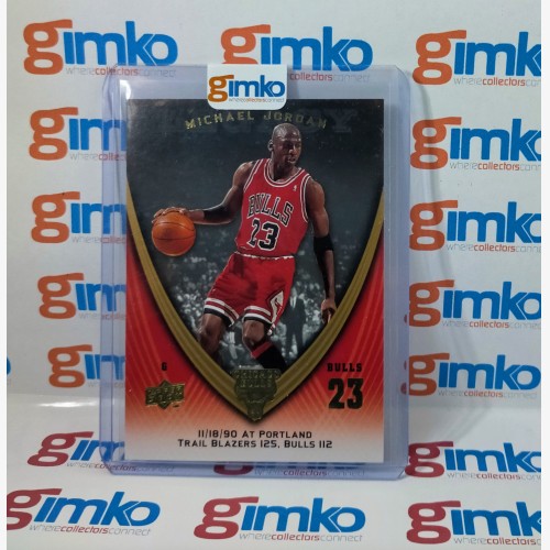 2008-09 NBA UPPER DECK BASKETBALL MICHAEL JORDAN LEGACY COLLECTION CARD #437  - CHICAGO BULLS