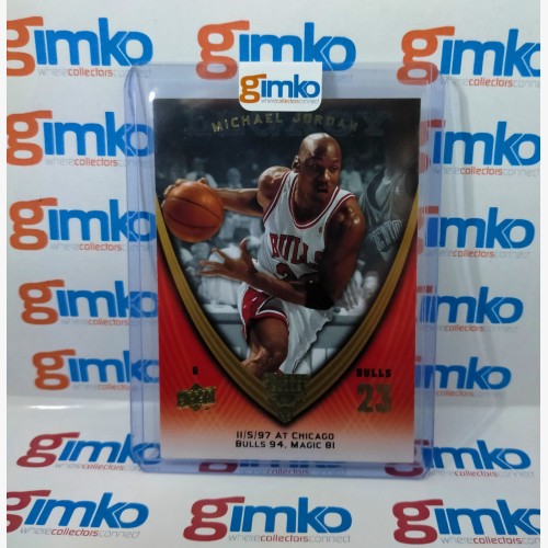 2008-09 NBA UPPER DECK BASKETBALL MICHAEL JORDAN LEGACY COLLECTION CARD #852 - CHICAGO BULLS