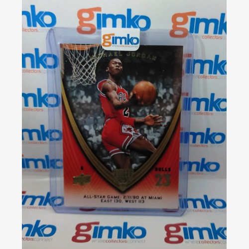 2008-09 NBA UPPER DECK BASKETBALL MICHAEL JORDAN LEGACY COLLECTION CARD #1115 - CHICAGO BULLS