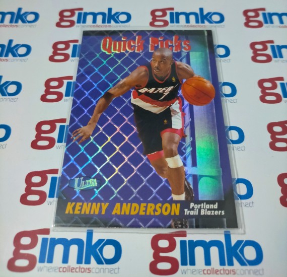 1997-98 NBA FLEER ULTRA BASKETBALL QUICK PICKS QP11 KENNY ANDERSON  - PORTLAND TRAIL BLAZERS