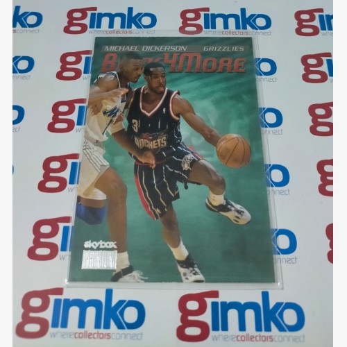 1999-00 NBA SKYBOX BASKETBALL PREMIUM BACK 4 MORE BF4 MICHAEL DICKERSON  - MEMPHIS GRIZZLIES