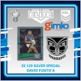 2021 NRL RUGBY LEAGUE TLA ELITE SILVER SPECIAL CARD SS 129 DAVID FUSITU'A - NEW ZEALAND WARRIORS